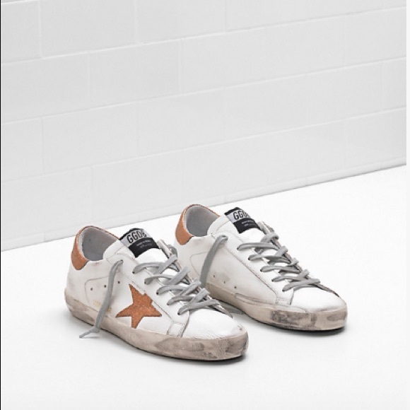 Golden Goose Superstar Leather Glitter Sneaker NIB - Picture 1 of 6